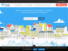 Tablet Screenshot of bienservibrico.fr
